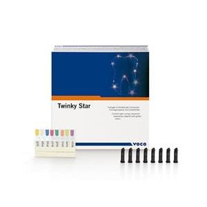 Twinky Star caps. 1szt silver