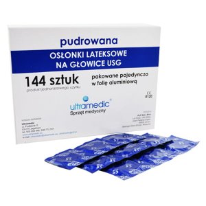 Osłonki medyczne nawilżone (144szt)