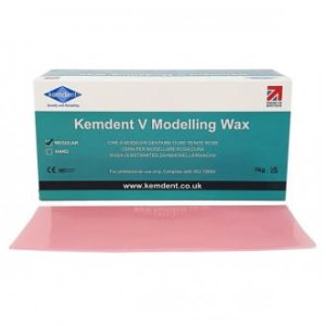 Wosk modelowy KEMDENT 1kg Regular