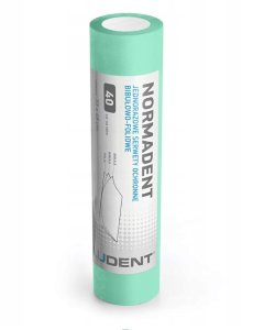 Serweta stom. rolka Normadent 33x48 zielona