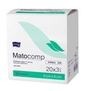 Kompresy jałowe 9x9 17N12W PEEL-PACK 20x3szt.