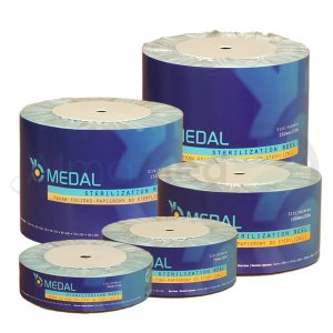 Rękaw foliowo-papierowy 200mm x 200m MEDAL